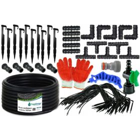  Tropfleitung zur Bewässerung von Blumen und Gemüse, 33 m