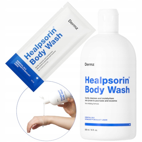 Healpsorin™ Duschgel für Gesicht und Körper – Sanfte Reinigung für empfindliche Haut