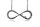  One Direction Infinity-Halskette aus schwarzem Stahl