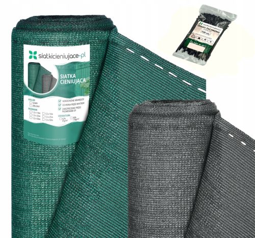 Schattiernetz für Zaun - ABDECKENDES SCHATTIERGEWEBE FÜR ZAUN 90 % 1,5 x 5 m