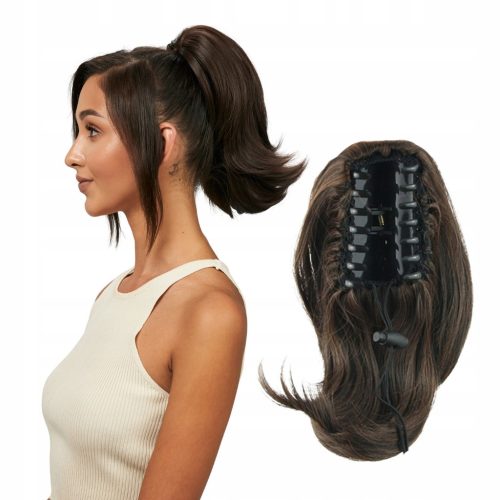  Halblanges synthetisches hellblondes Haarteil für Damen von Cameron Hair