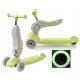  LED-Roller 2in1 Toys Scooter für Kinder GRÜN
