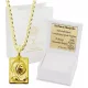  Goldene TDS-Volldiamantkette mit Medaillon PR 585, kostenlose Gravur