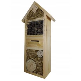    Mauerbiene, ein Bienenstockhaus zur Bestäubung von Insekten