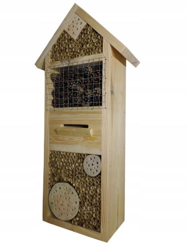 Mauerbiene, ein Bienenstockhaus zur Bestäubung von Insekten