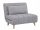  Signalsofa, STÜHLE UND SOFAS, 103 x 94 cm, Stoff in Grautönen
