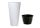 Töpfe und Pflanzgefäße für den Außenbereich und den Garten Prosperplast Blumentopf 39 cm x 39 x 78 cm Durchmesser 39 cm Kunststoff weiß