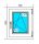 PVC-FENSTER 500x600 RU WEISS, RECHTS