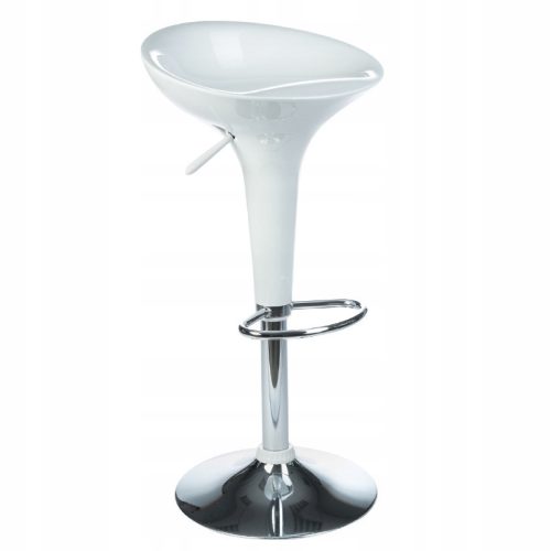  Beauty System Hocker, weiß, 80 cm, Kunststoff