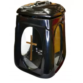  Keramisches Kerzenlaternenkreuz 27 cm CE-10 A