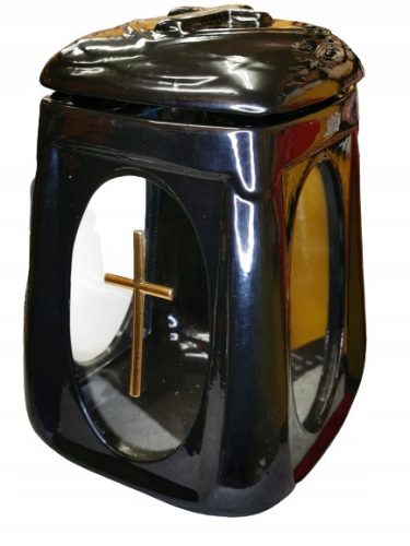  Keramisches Kerzenlaternenkreuz 27 cm CE-10 A