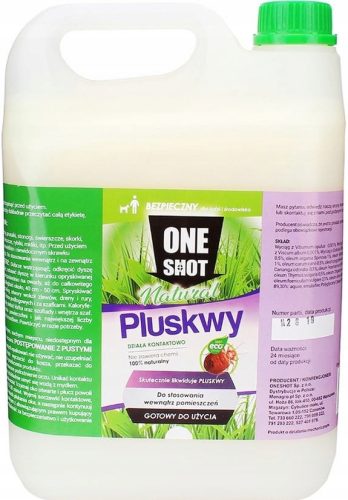 Insektenschutzmittel One Shot Anti-Bettwanzen-Flüssigkeit 5 kg 5000 ml