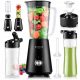  SMOOTHIE BLENDER 2 FLASCHEN + 2 KÜHLPATRONEN 3in1