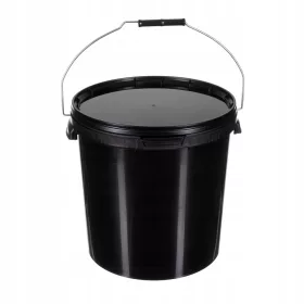 Kunststoffeimer mit Deckel, 20 l