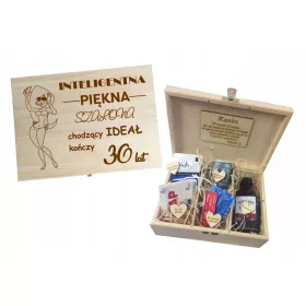  Geschenkbox Essentials zum 18., 30., 40. und 50. Geburtstag