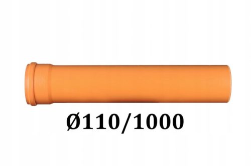 PVC-ABWASSERROHR Ø110 ABWASSER 110/1000