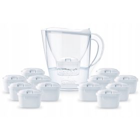  Aqualogis Harmony Filterkanne 2,6 l, weiß