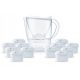  Aqualogis Harmony Filterkanne 2,6 l, weiß