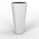  Blumentopf Lamela 81 cm x 39 x 81 cm Durchmesser 39 cm Kunststoff weiß