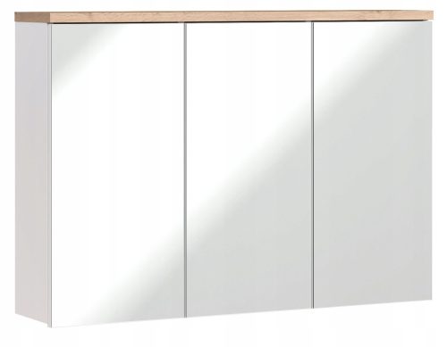  Comad Bali White Badezimmerschrank mit Spiegel 100x69x20 cm weiß