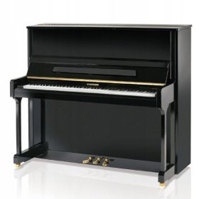  Klavier W. Hoffmann V-126 schwarz glänzend