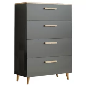 Matkam Oslo Kommode 80 x 40 x 112cm Anthrazit matt