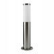  Quadratischer Lichtmast Masterled E27 45 cm, silber