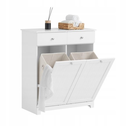  SoBuy BZR33-W Wäscheschrank 38x78x90 cm