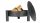 Gartenfeuerstelle 70cm Grillfeuerstelle + Abdeckung