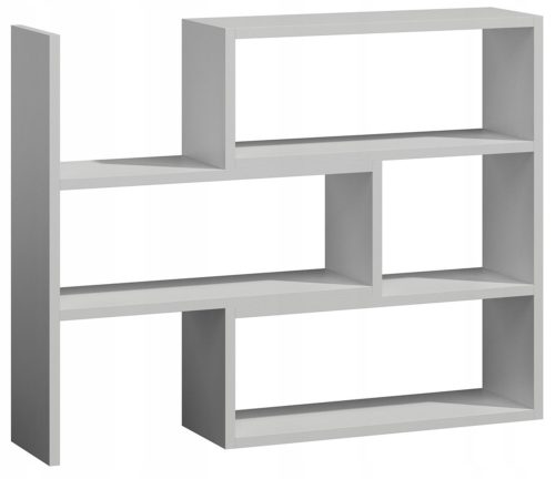  Matkam-Bücherregal 80 x 28 x 110 cm weiß