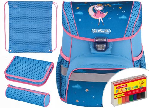  Herlitz 2021 Loop Plus Moon Lady 6in1 + Schulknete Ekipa Genzie 8 Farben HERLITZ
