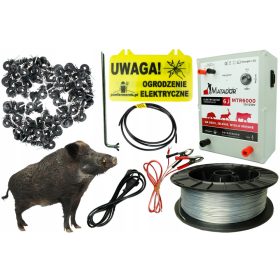 Rolmarket D10 elektrischer Wildschweinhirte mit Zubehör