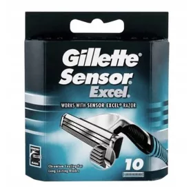  Gillette Sensor Excel Rasiererpatronen 10 Stk.