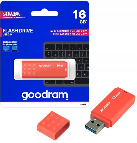 GOODRAM UME3 Pendrive 32 GB USB 3.0 Orange