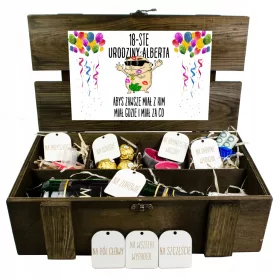  BOX BOX GESCHENK ZUM GEBURTSTAG 18 30 40 50