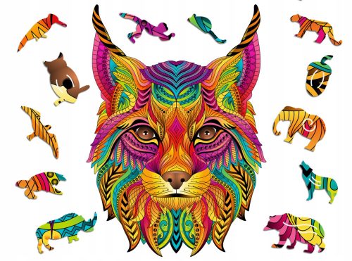  Adawoo Puzzle 226 Teile AdawooLynx Luchs