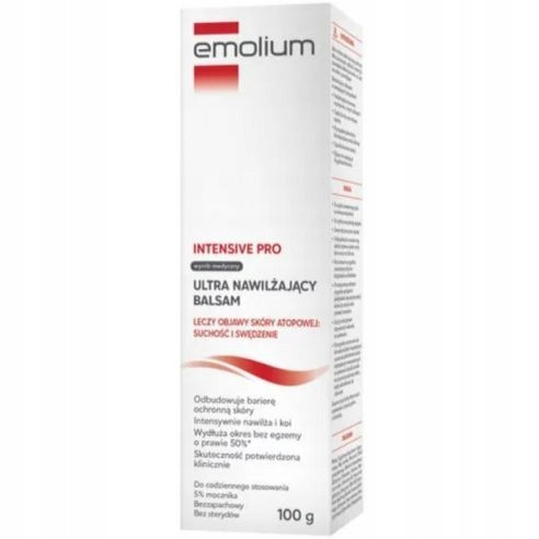 Emolium Intensive Pro - Ultrahydratisierender Balsam für atopische Haut, 100g