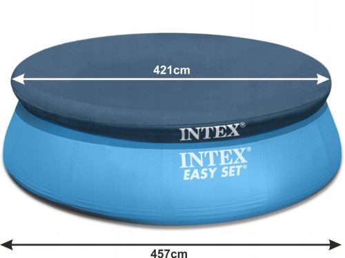  Intex-Abdeckung 424 x 457 cm