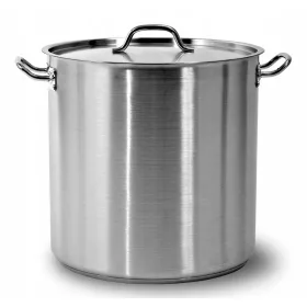 G13 GROSSER EDELSTAHLTOPF + DECKEL 130L