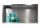 Balneo Wall-Box One OBIN3 Nischenregal 30 x 60 x 7 cm silber