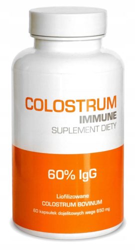 Colostrum Immune mit 60% IgG - Natürliche Unterstützung für das Immunsystem, 60 Kapseln