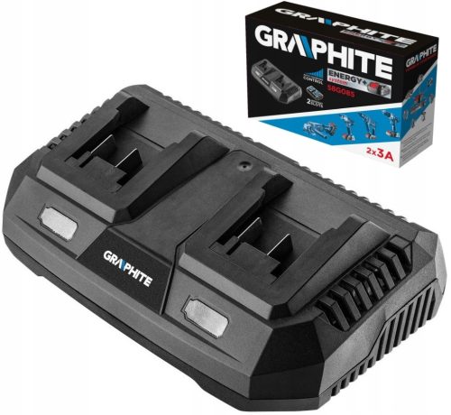  Doppelladegerät für Graphite Energy+ 58G085-Akkus