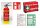 Arbeitsschutz-Set für Unternehmen, Erste-Hilfe-Set, 2-kg-Feuerlöscher, Schilder
