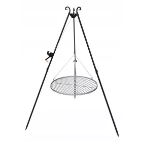  Stativ Gartengrill + Rost fi 80 Brennweite