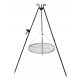  Stativ Gartengrill + Rost fi 80 Brennweite