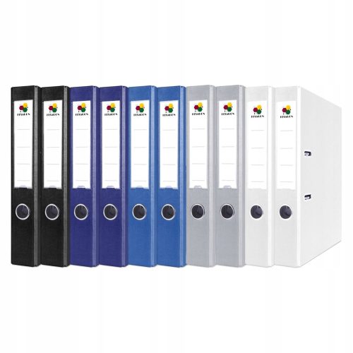  10x A4-Ordner 50mm mit Mix-Bürozubehör