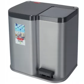  Curver 21 l Abfallbehälter mit 2 Fächern