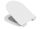 Toilettensitze Deante Peonia Toilettensitz, weißer Duroplast