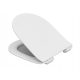 Toilettensitze Deante Peonia Toilettensitz, weißer Duroplast