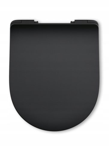 Toilettensitze Hamberger WC-Sitz, schwarzer Duroplast